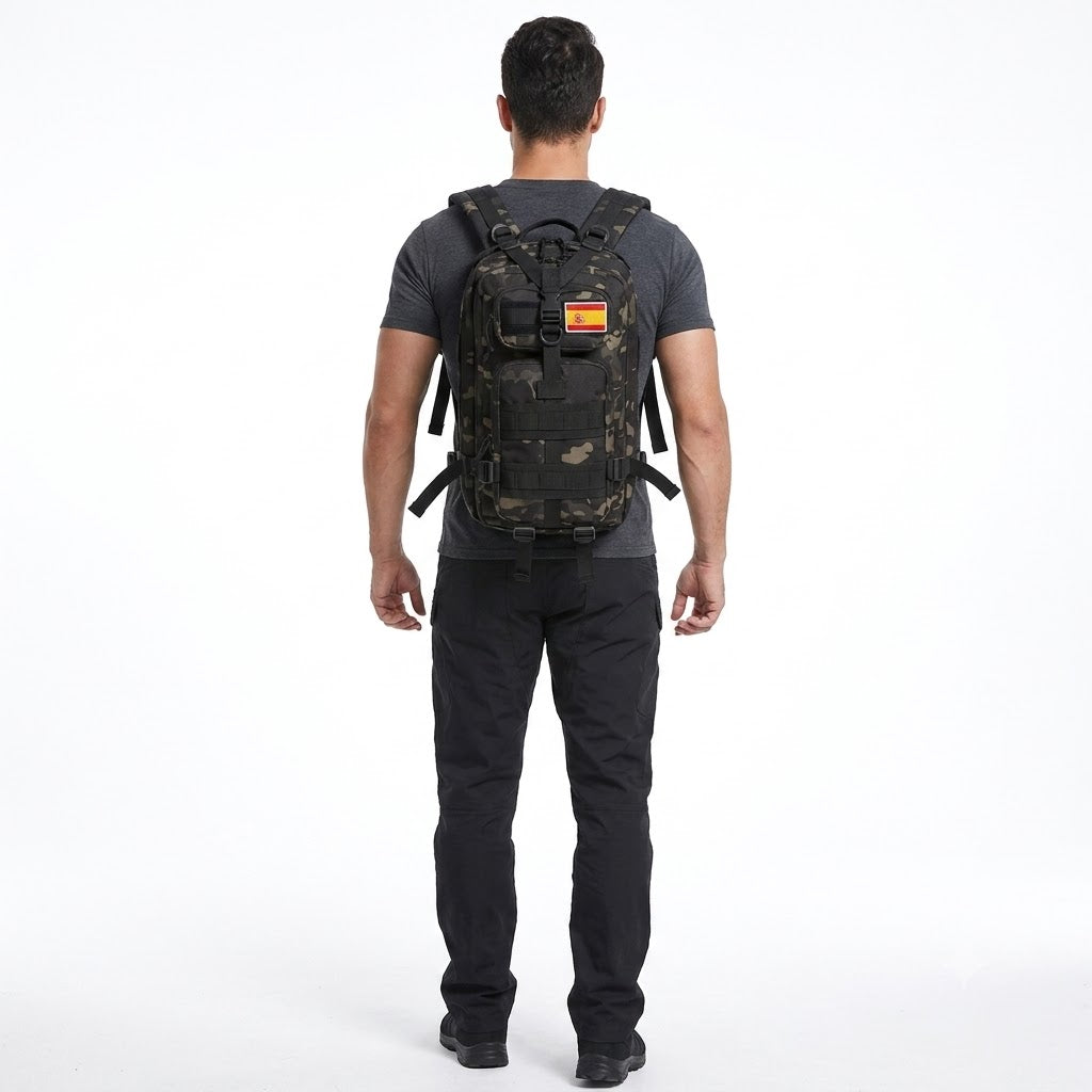 Sac à Dos Tactique Compact 25L - Quotidien & Multifonction