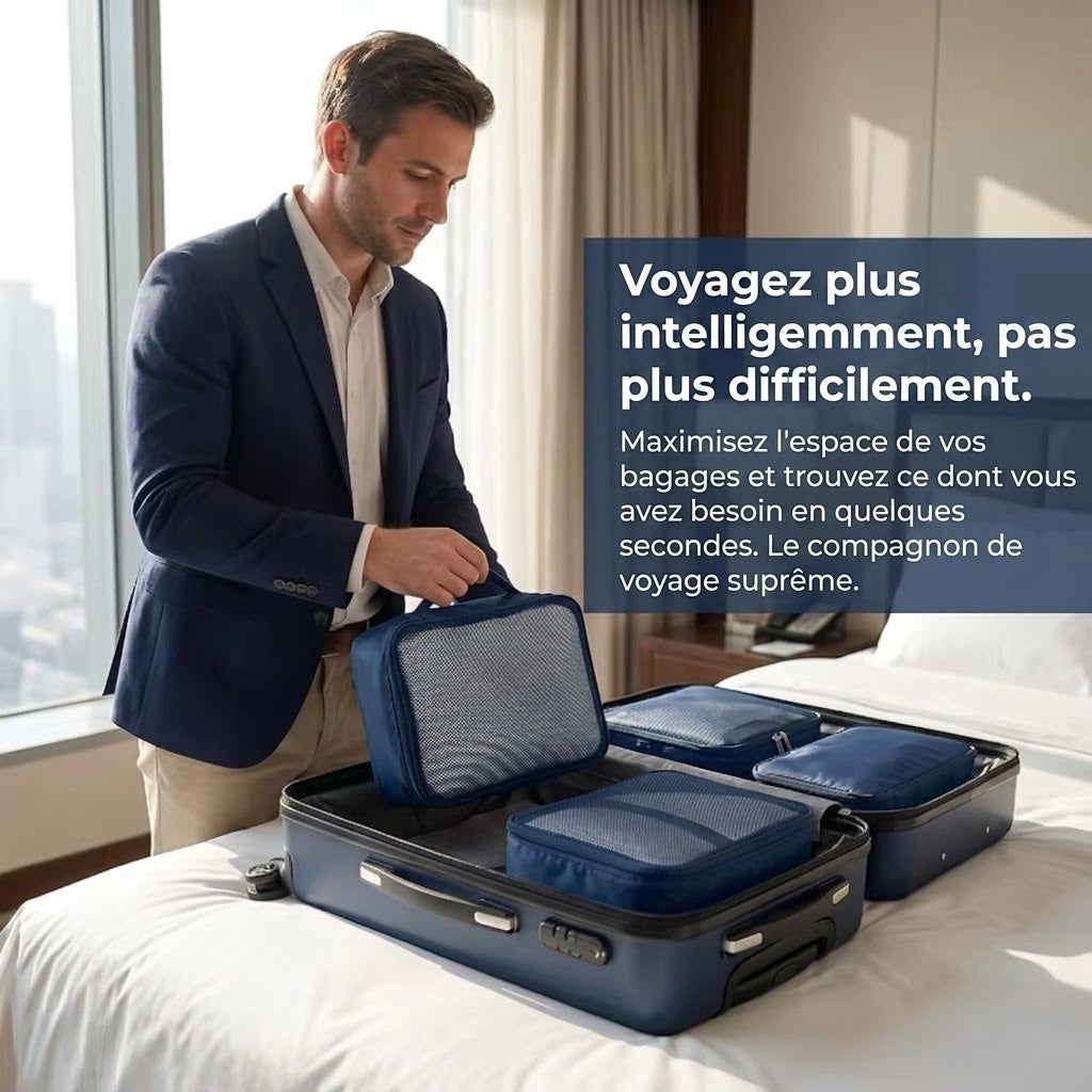 Cubes Organisateurs de Bagages