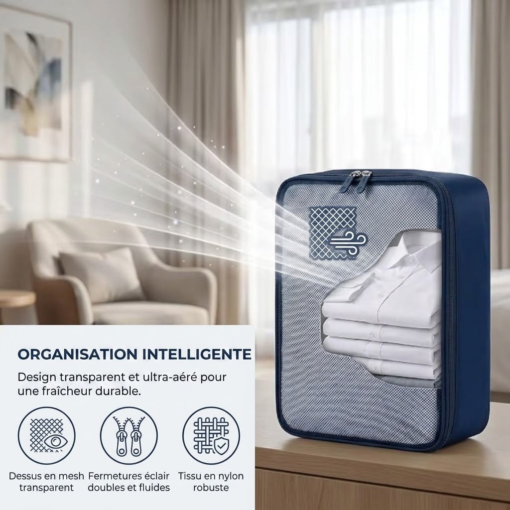 Cubes Organisateurs de Bagages